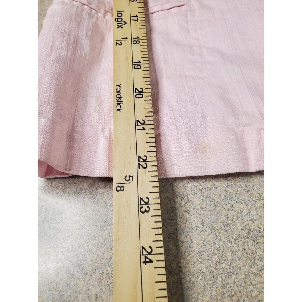 Valerie Stevens Cotton A-Line Skirt And Pink Fitted Jacket Set Preppy Designer - Picture 7 of 16